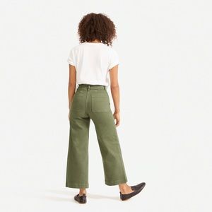 EVERLANE Wide Leg Crop Pant